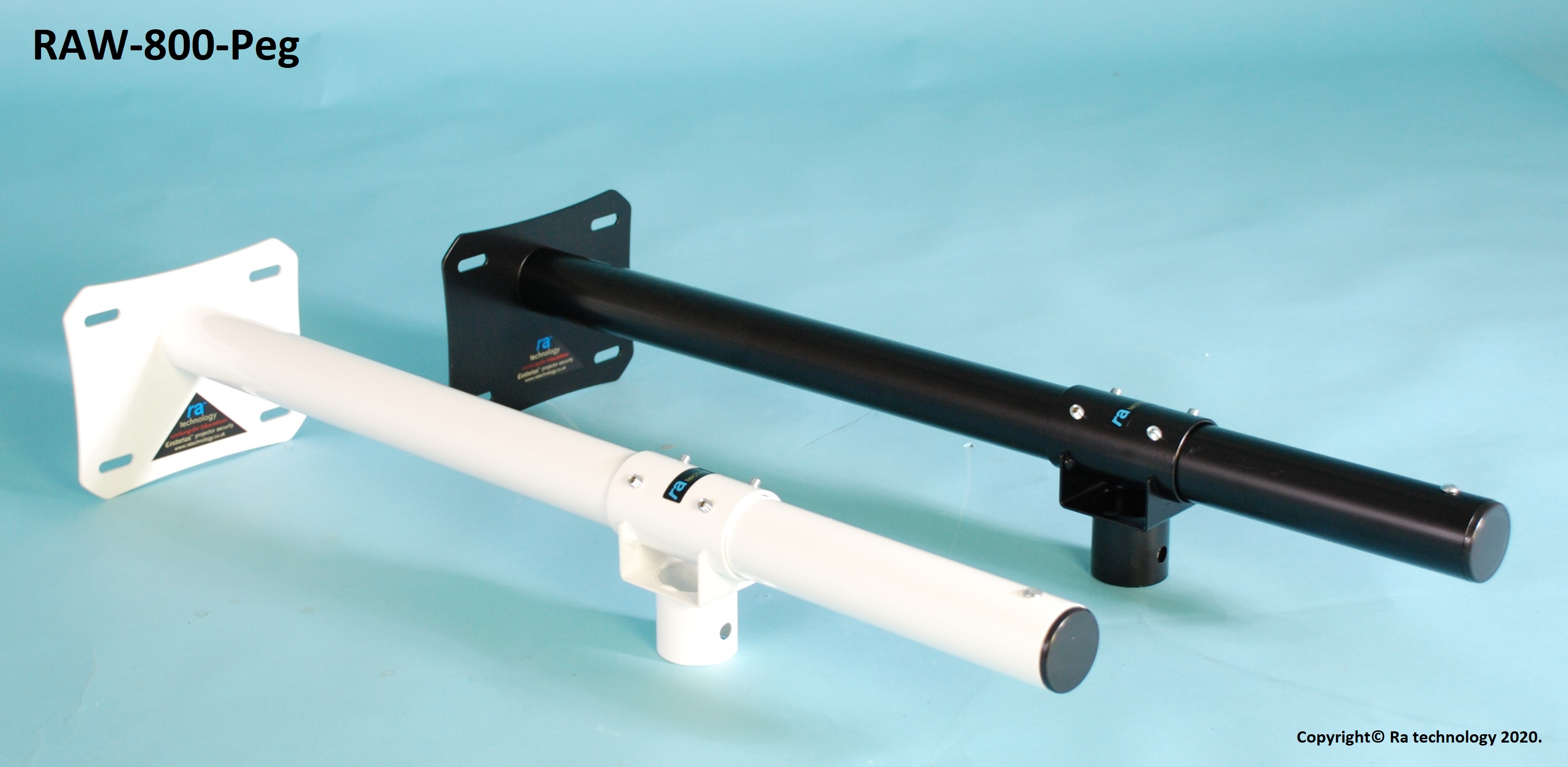 RAW-800-Peg. Wall Mount Arm With Adjustable Zoom Coupling
